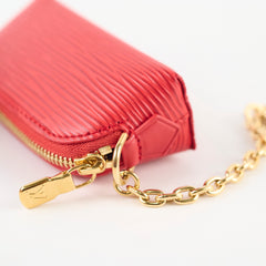 Louis Vuitton Cosmetic Lipstick Pouch Epi Red