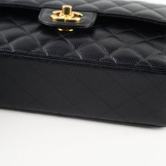 Chanel Caviar Small Classic Double Flap Black