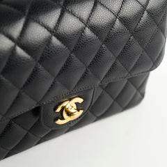 Chanel Caviar Small Classic Double Flap Black