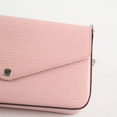 Louis Vuitton Felicie Pochette Pink Epi