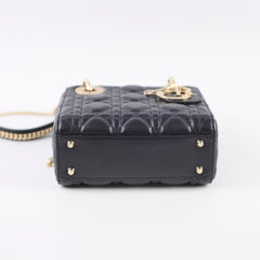 Christian Dior Lady Dior Mini Black