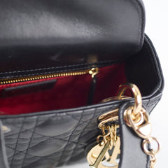 Christian Dior Lady Dior Mini Black
