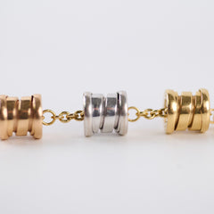 Bvlgari B.Zero 1 Bracelet 3 Tone Gold Bracelet