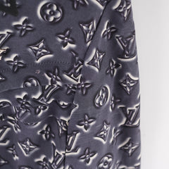 Louis Vuitton Straight Classic Monogram Silk Shirt Size 36