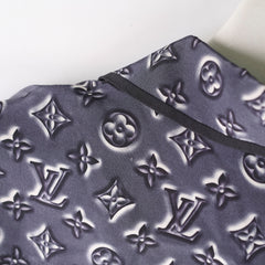 Louis Vuitton Straight Classic Monogram Silk Shirt Size 36