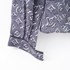 Louis Vuitton Straight Classic Monogram Silk Shirt Size 36
