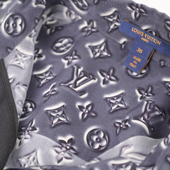 Louis Vuitton Straight Classic Monogram Silk Shirt Size 36