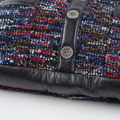 Chanel Tweed Large Girl Shoulder Bag