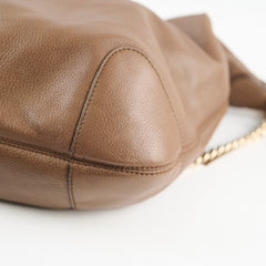 Gucci Soho Chain Shoulder Bag Brown