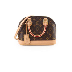 Louis Vuitton Alma BB Monogram Canvas Brown