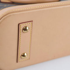Louis Vuitton Alma BB Monogram Canvas Brown
