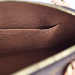 Louis Vuitton Alma BB Monogram Canvas Brown