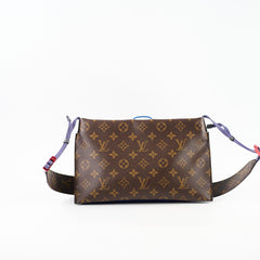 Louis Vuitton Blue Monogram Pacific Outdoor Pouch