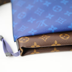 Louis Vuitton Blue Monogram Pacific Outdoor Pouch