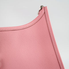 Hermes Evelyn 29 Epsom Rose Confetti - T Stamp