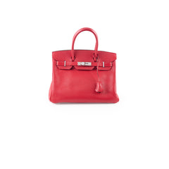 Hermes Birkin Epsom 30 Rouge Casaque - Q Square Stamp