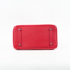 Hermes Birkin Epsom 30 Rouge Casaque - Q Square Stamp