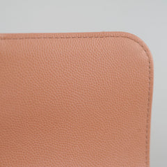 Chanel Seasonal Flap Caviar Peach / Pink