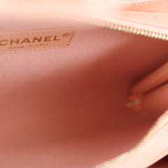 Chanel Seasonal Flap Caviar Peach / Pink