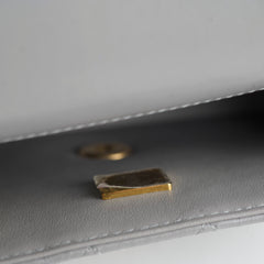 Chanel Mini Rectangular Top Handle Grey