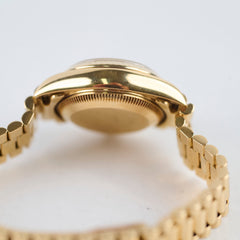 Rolex 26mm Datejust 18k Yellow Gold with Diamonds Watch