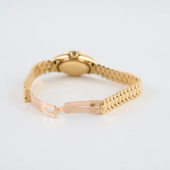 Rolex 26mm Datejust 18k Yellow Gold with Diamonds Watch