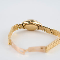 Rolex 26mm Datejust 18k Yellow Gold with Diamonds Watch