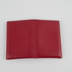 Hermes Calvi Epsom Rouge Garance