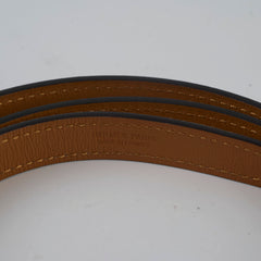 Hermes Pop H 15 Epsom Craie Belt 85cm