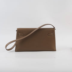 Hermes Kelly Elan Etoupe Veau Madame - Stamp B