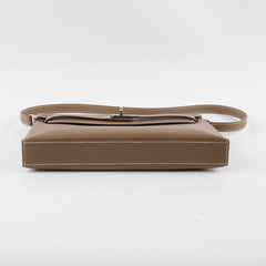 Hermes Kelly Elan Etoupe Veau Madame - Stamp B