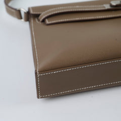 Hermes Kelly Elan Etoupe Veau Madame - Stamp B