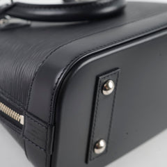 Louis Vuitton Alma BB Epi Black