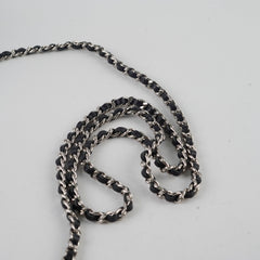 Chanel Ligne Cambon Black Calfskin Wallet on Chain