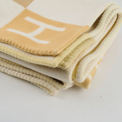 Hermes Avalon Throw Blanket Yellow