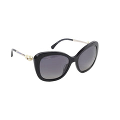 Chanel Pearl Detail Black Butterfly Sunglasses