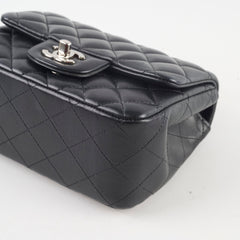 Chanel Mini Square Flap Black Lambskin