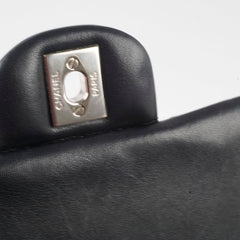 Chanel Mini Square Flap Black Lambskin