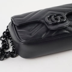 Gucci Marmont Mini Belt Bag Black
