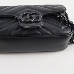Gucci Marmont Mini Belt Bag Black