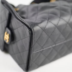 Chanel 25 Small Black Caviar