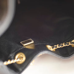 Chanel 25 Small Black Caviar