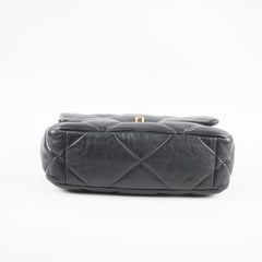 Chanel 19 Small Goatskin Black