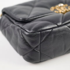 Chanel 19 Small Goatskin Black