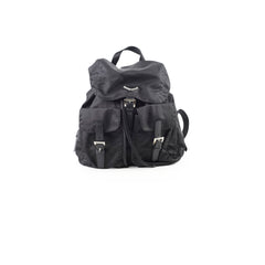 Prada Re-Nylon Medium Black Backpack