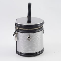Louis Vuitton Cannes Epi Leather Silver/Black
