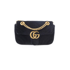 Gucci Marmont Small Velvet Black