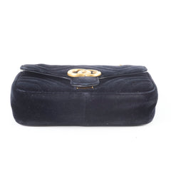 Gucci Marmont Small Velvet Black