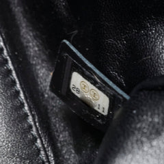 Chanel CC Quilted Bowling Bag Lambskin Black (28 Series)