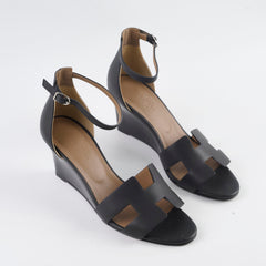Hermes Legend Sandal Black Size 39